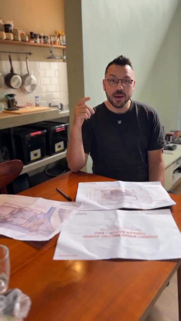 what do you think are the top 3 must haves in a studio?
Another architect meeting done and we have the final design of the building! The studio will be standalone with the guest bedroom on top of it and will have its own separate entrance, making it exceptionally convenient for all of these artists who will be visiting and working here. I’m so excited to see it come to life 👌🏼