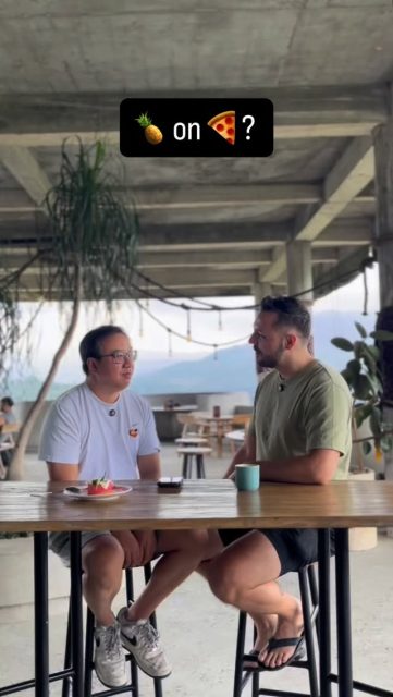 I should asked @simonleonmusic if he likes pineapple on pizza before we collabed but hey it’s done now. At least our song is actually pretty good 😅 Dennis Sheperd x Simon Leon x @kattyheath - Strange Love is out on all platforms - let us know what you think and feel free to shame Simon on his pizza choices 💀💀