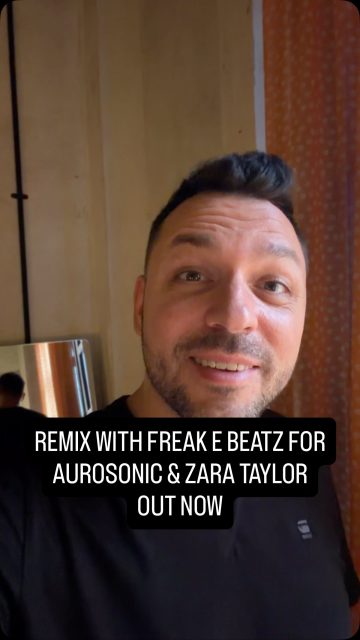 @freakebeatz and I did a remix for ‘Air’ by @aurosonic_official and @zarataylorofficial. Let us know what you think? 😊